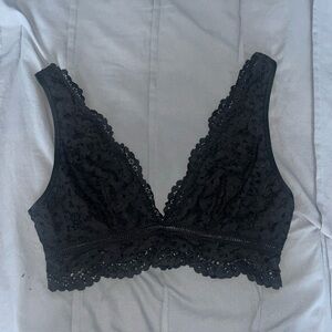 Victoria's Secret Black Lace Bralette